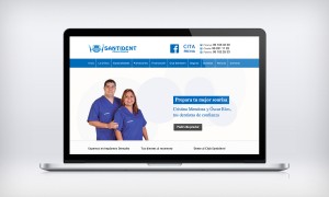 Diseño de pagina Web WordPressresponsive para clínica dental en Valencia