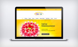 Diseño de pagina Web autogestionable para una tienda de chuches en Valencia