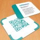 Diseño de tarjetas de visita para Medtechnic, una empresa especializada en venta de materiales médicos en Suiza