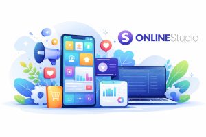 creación de apps para empresas desarrollo de aplicaciones móviles profesionales OnlineStudio