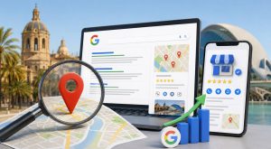 Estrategia de captación de clientes en Valencia mediante Google, SEO local, Google Business Profile y posicionamiento web para empresas.