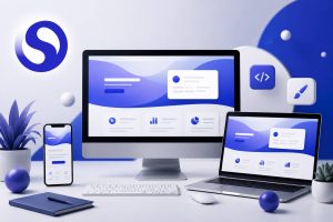 Diseño web profesional mostrando una página corporativa optimizada para captar clientes y mejorar la presencia digital de una empresa