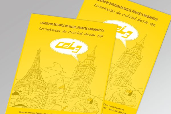 Diseño de carpetas corporativas para CEI3