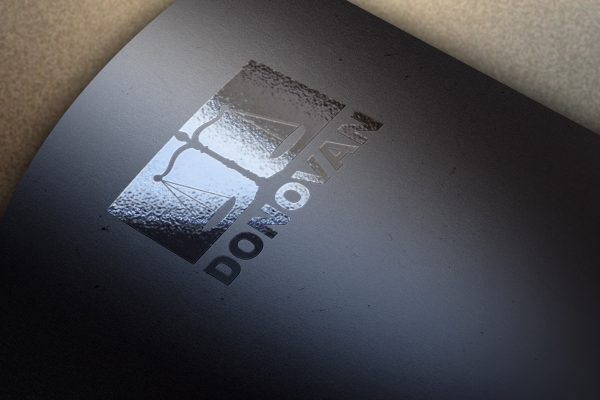 Creación de logotipo profesional para DONOVAN